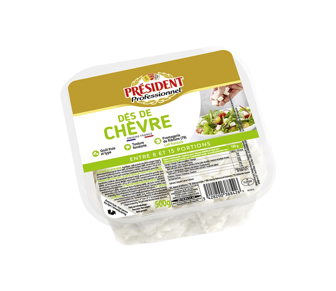 Chèvre en dès - carton 500g
