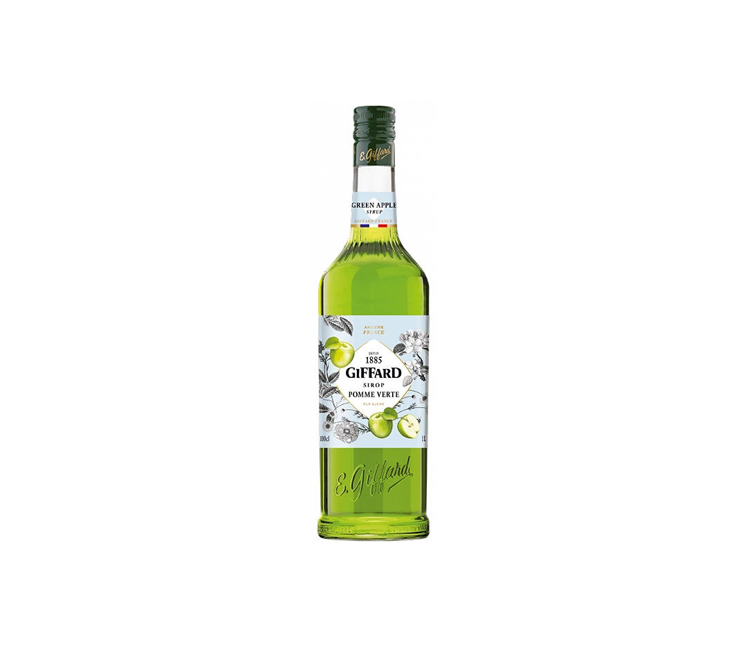 Sirop de Pomme Verte Giffard 1L pour Professionnels