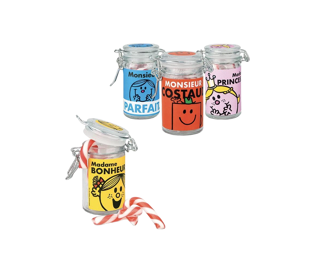 Mini Cannes en Sucre Mr & Mme Assorties 15g