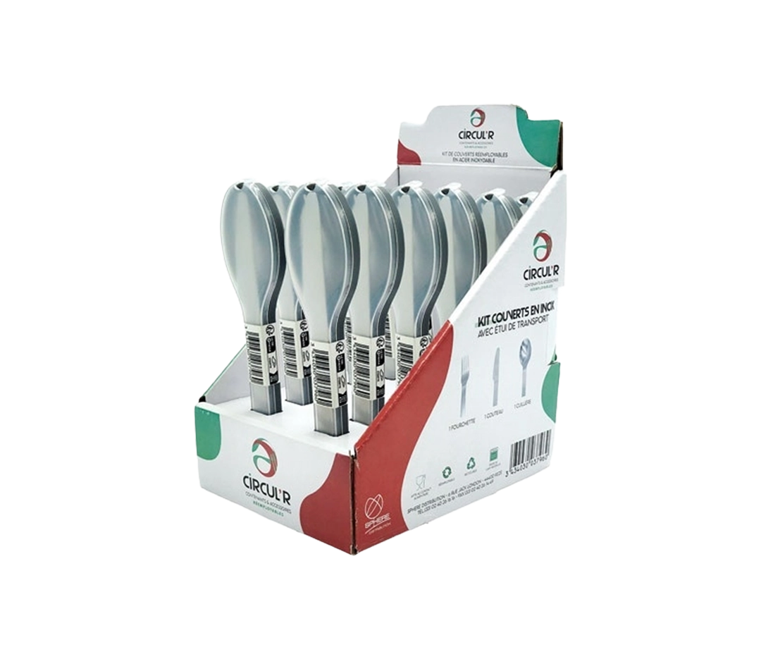 Kit Couverts Réutilisables - Le carton
