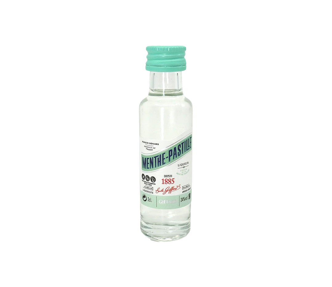 Mignonnettes Liqueur Menthe-Pastille -  24x2cl