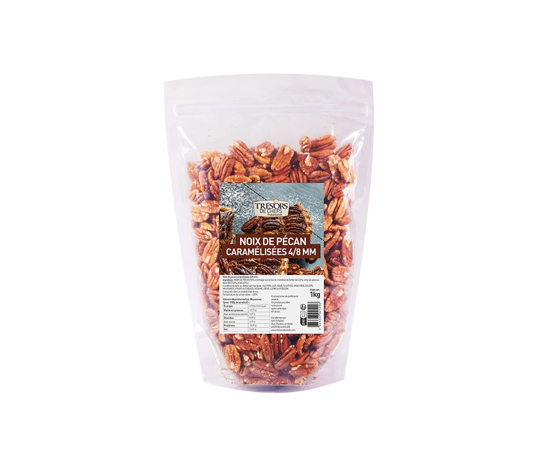 Éclats de Noix de Pécan Caramélisées 1 kg