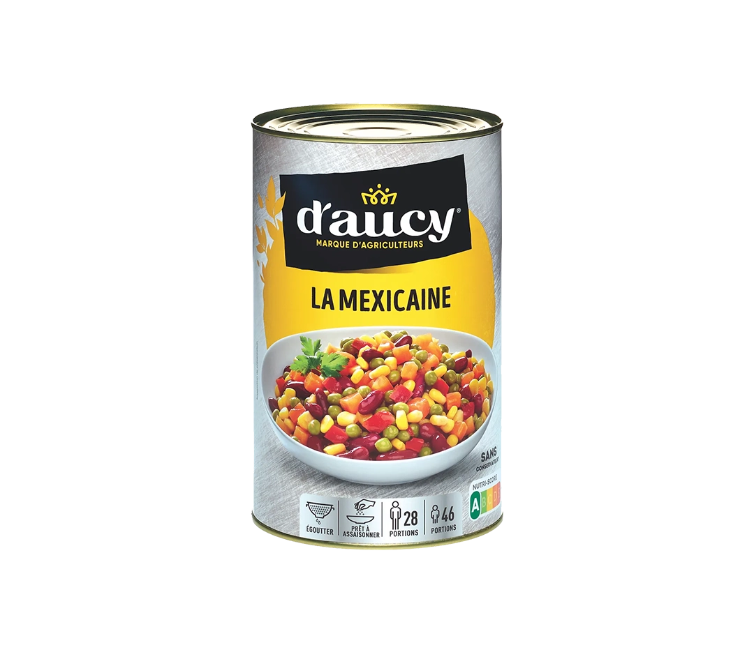 Salade Mexicaine D'aucy - Boîte 5/1