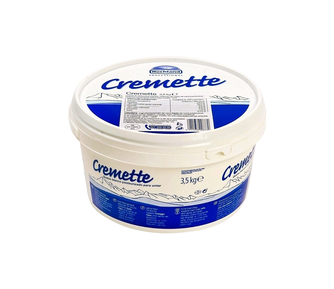 Cremette en pot de 3,5 kg