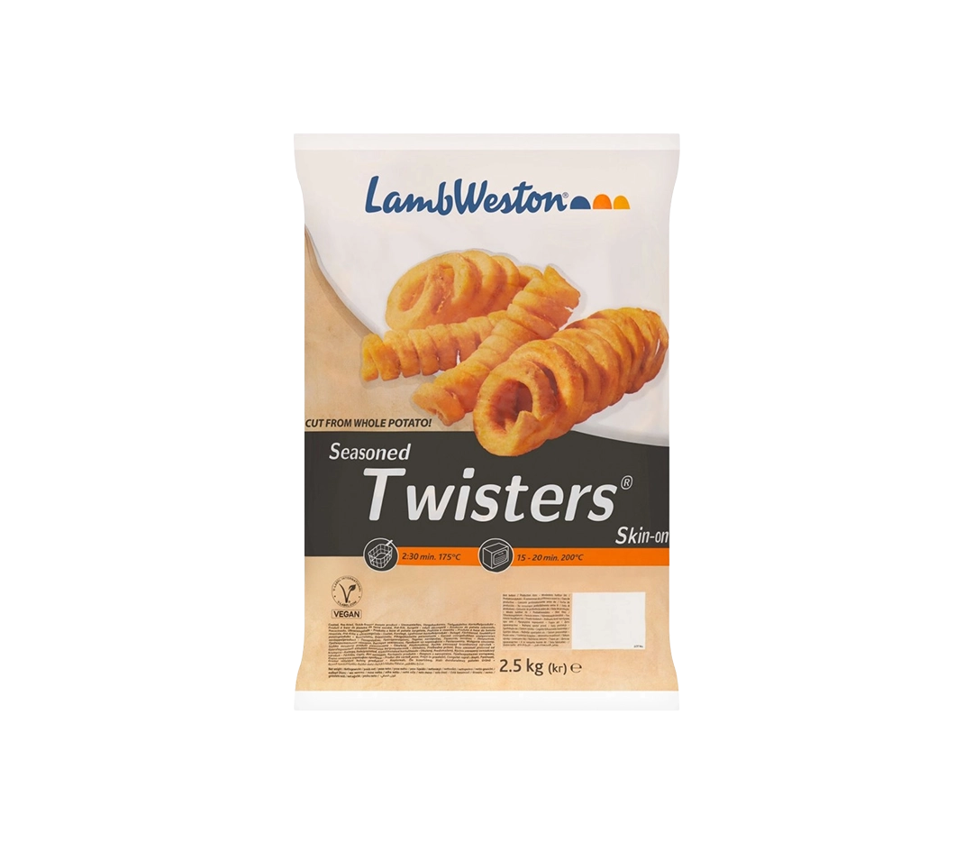 Frites Twisters Paprika Lamb Weston 2.5kg