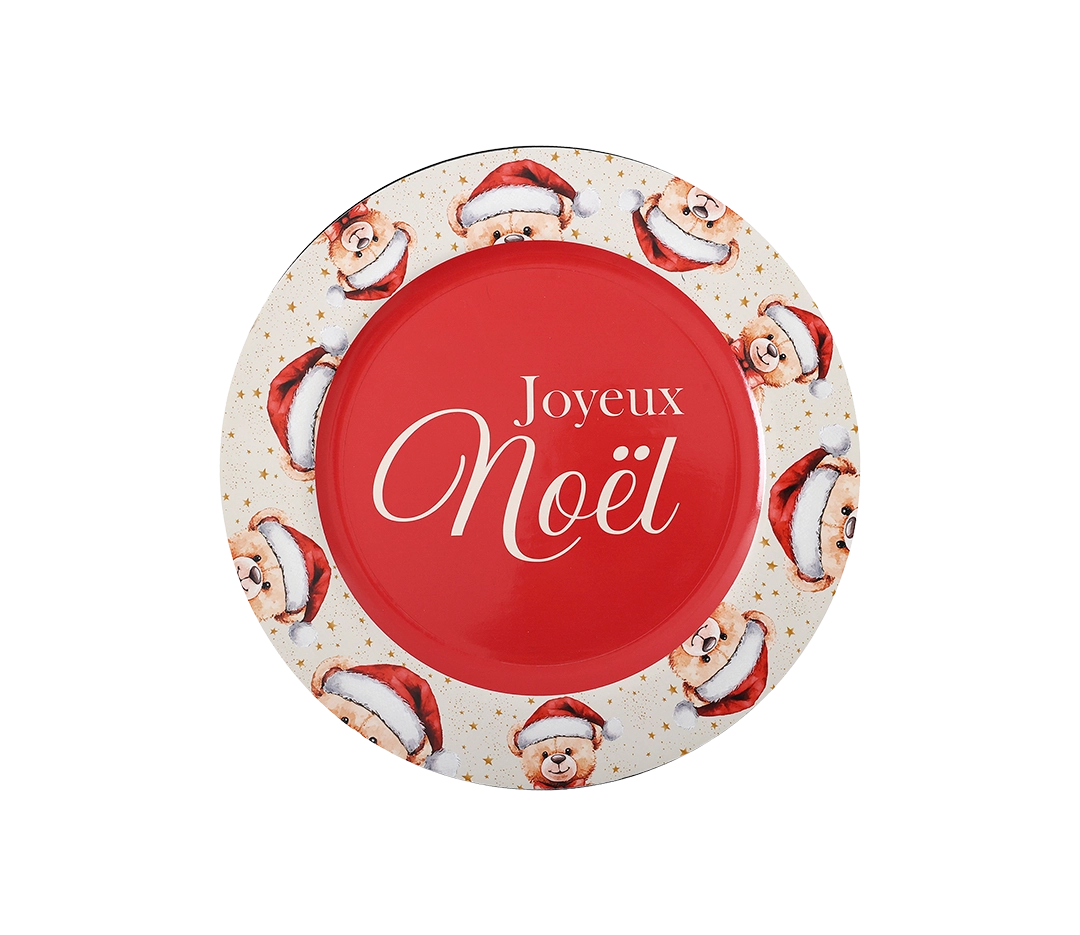 Sous-assiette Teddy Noël - 33 cm