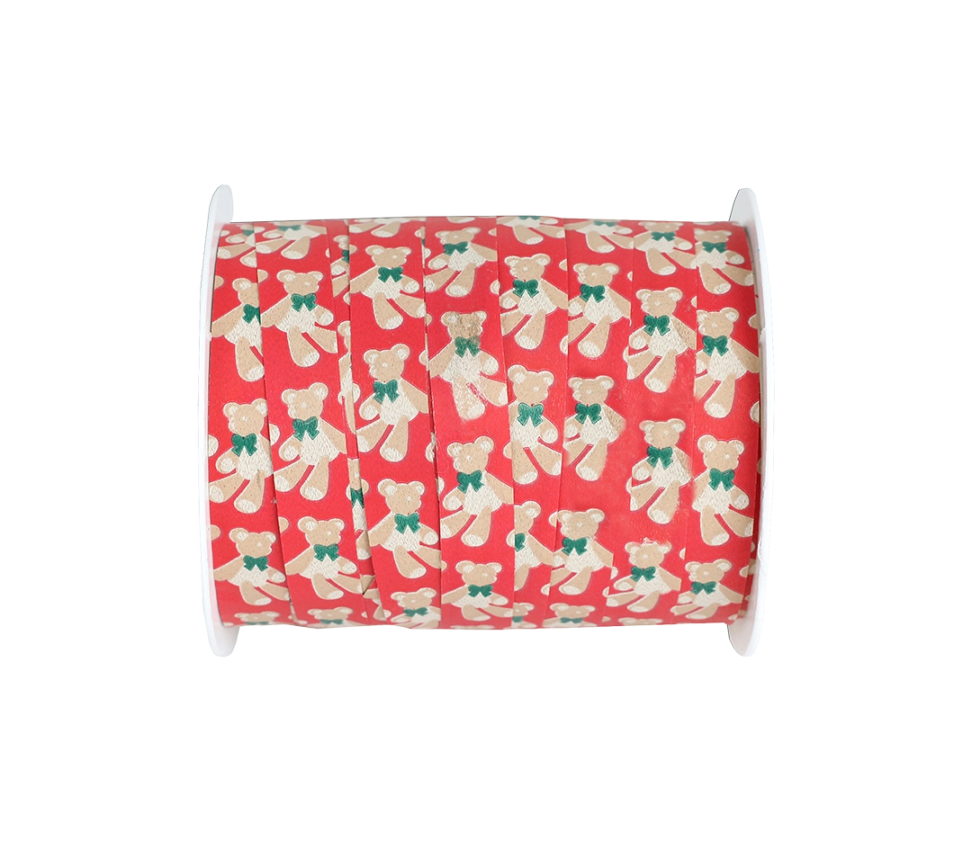 Bolduc Teddy rouge - 10 mm x 25 m