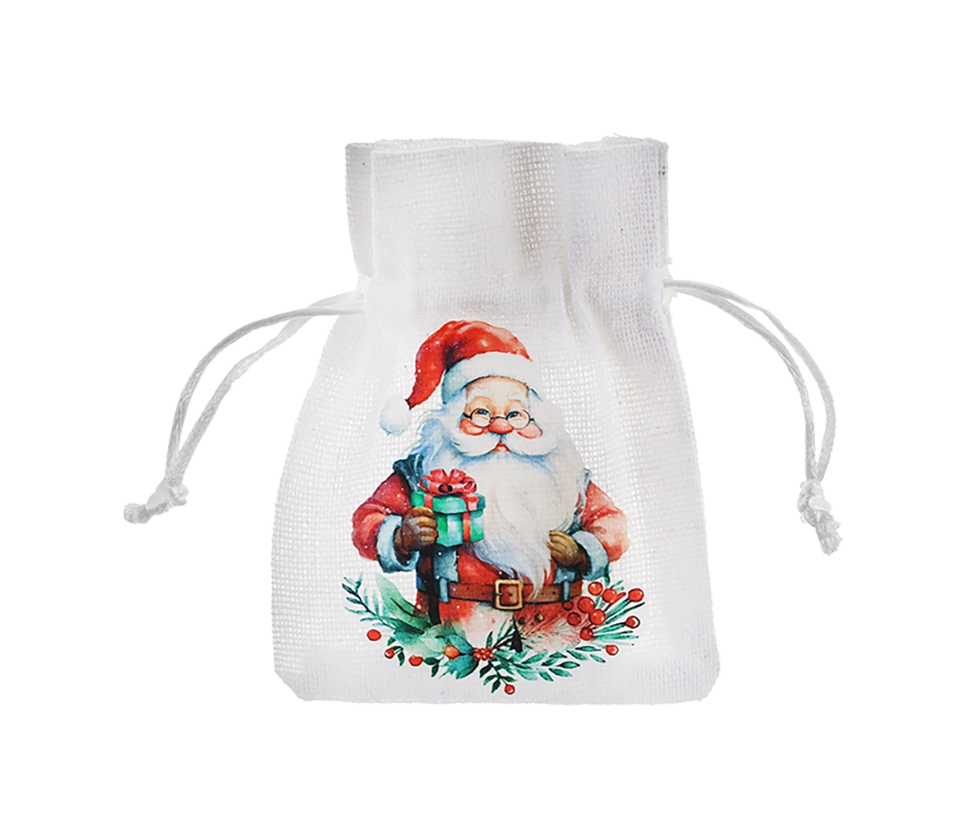 Sachet Père Noël - 7,5 x 10 cm