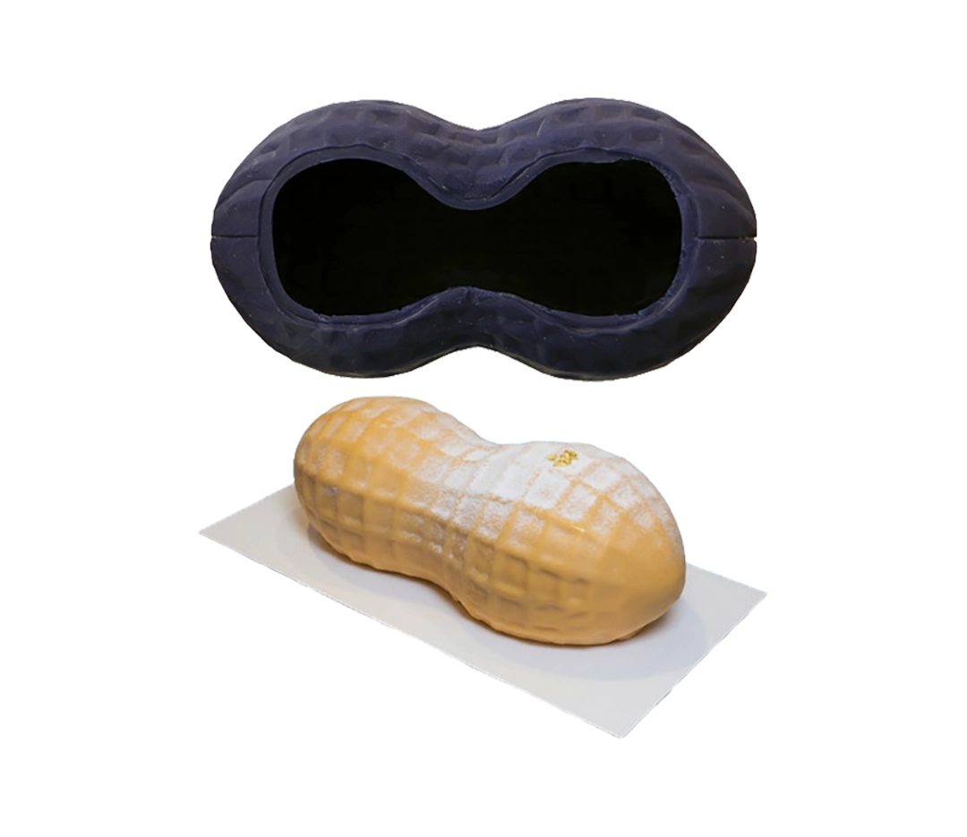 Moule silicone cacahuète XXL - 4 pcs