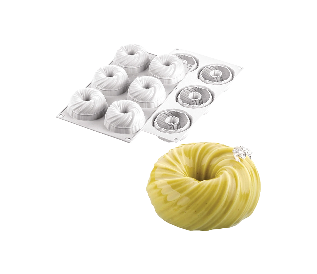 Moule silicone 6 entrelacés