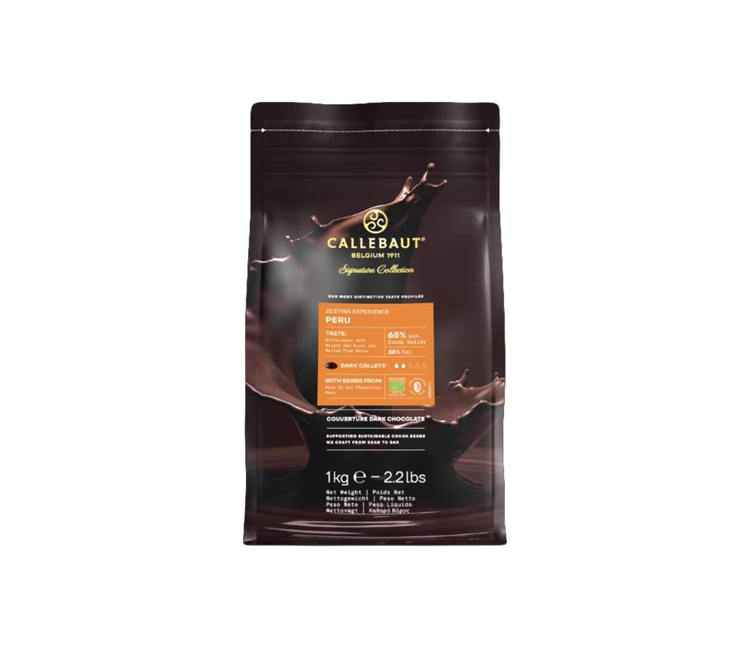 Couverture chocolat Pérou 65% | Callebaut - 1 kg