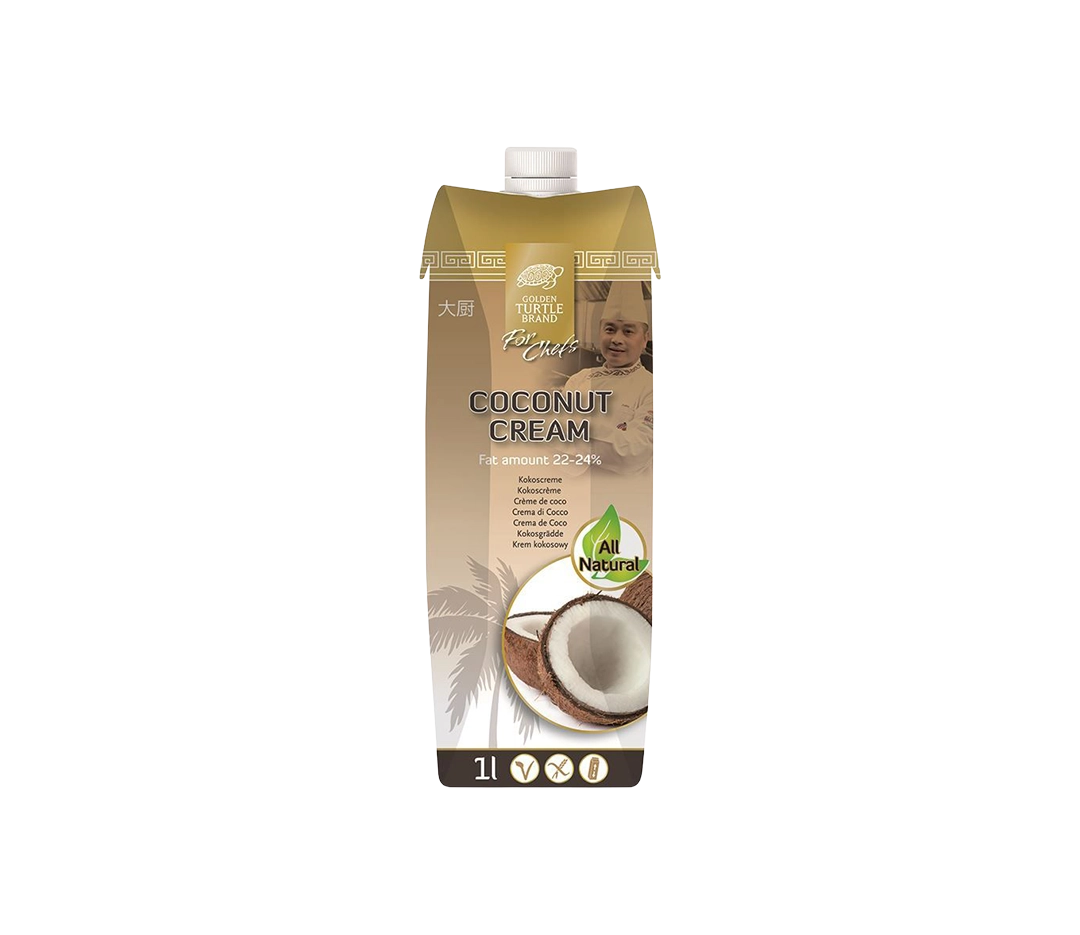 Crème de coco 22-24 % MG | Golden Turtle Chefs - 1 L