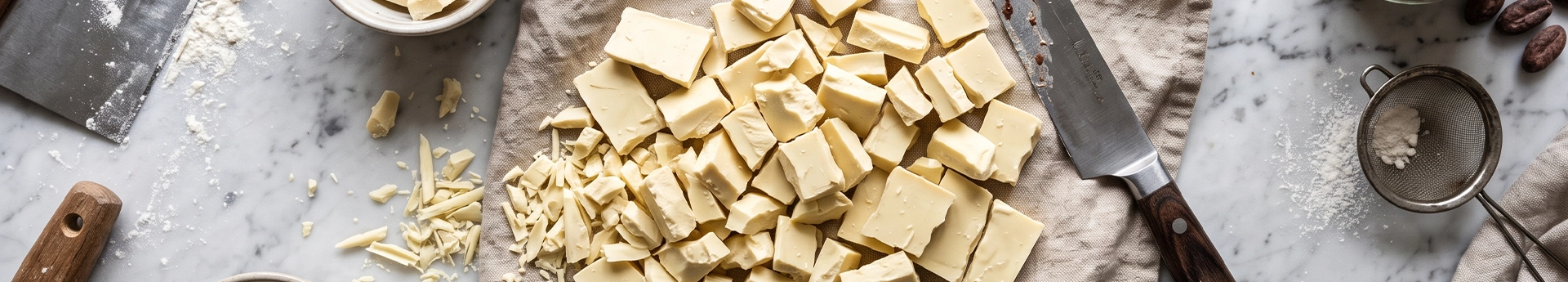 Chunks de chocolat blanc