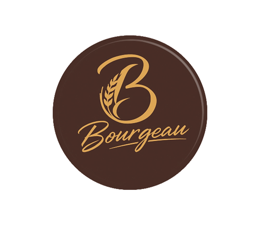 Décor chocolat rond 