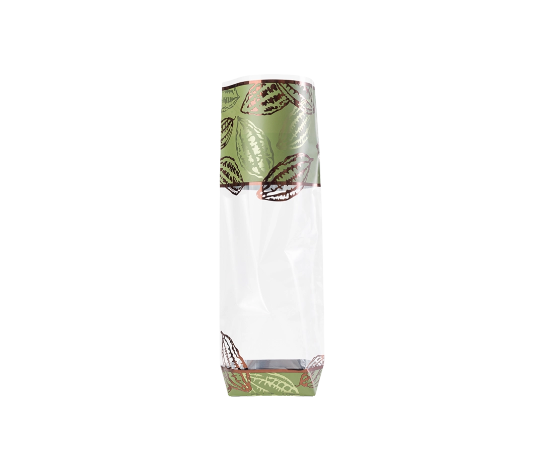 Sachets Cabosse vert 10 x 22 cm - 100 pièces