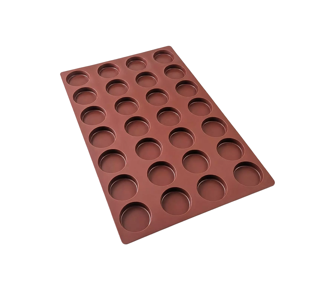 Moule 28 cylindres Top Tarte silicone | Maé Innovation - 73 X 17 mm
