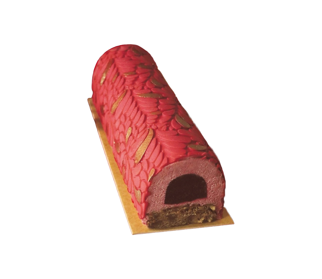 Coffret moule bûche Ondine | ScrapCooking - 4 pièces