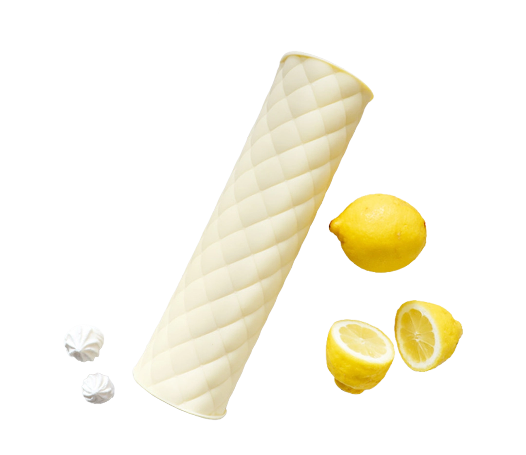 Tapis bûche 3D silicone matelassé - 283 x 180 mm