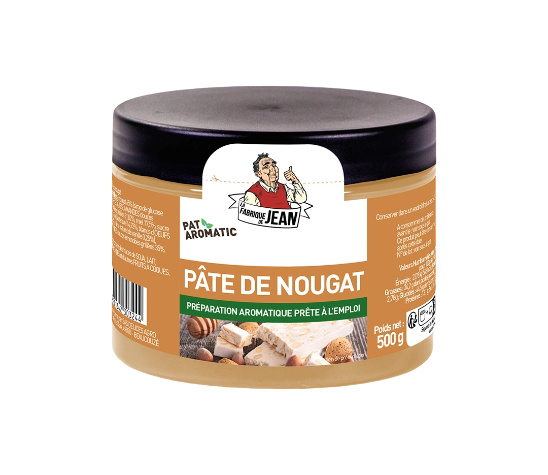 Pâte de nougat professionnelle | La Fabrique de Jean - 500 g