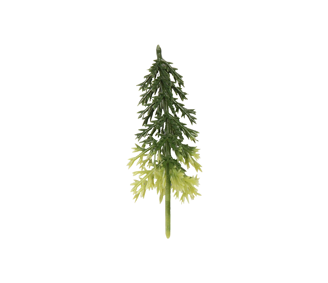Sapin volume bicolore 50 mm | Nordia - 100 pièces