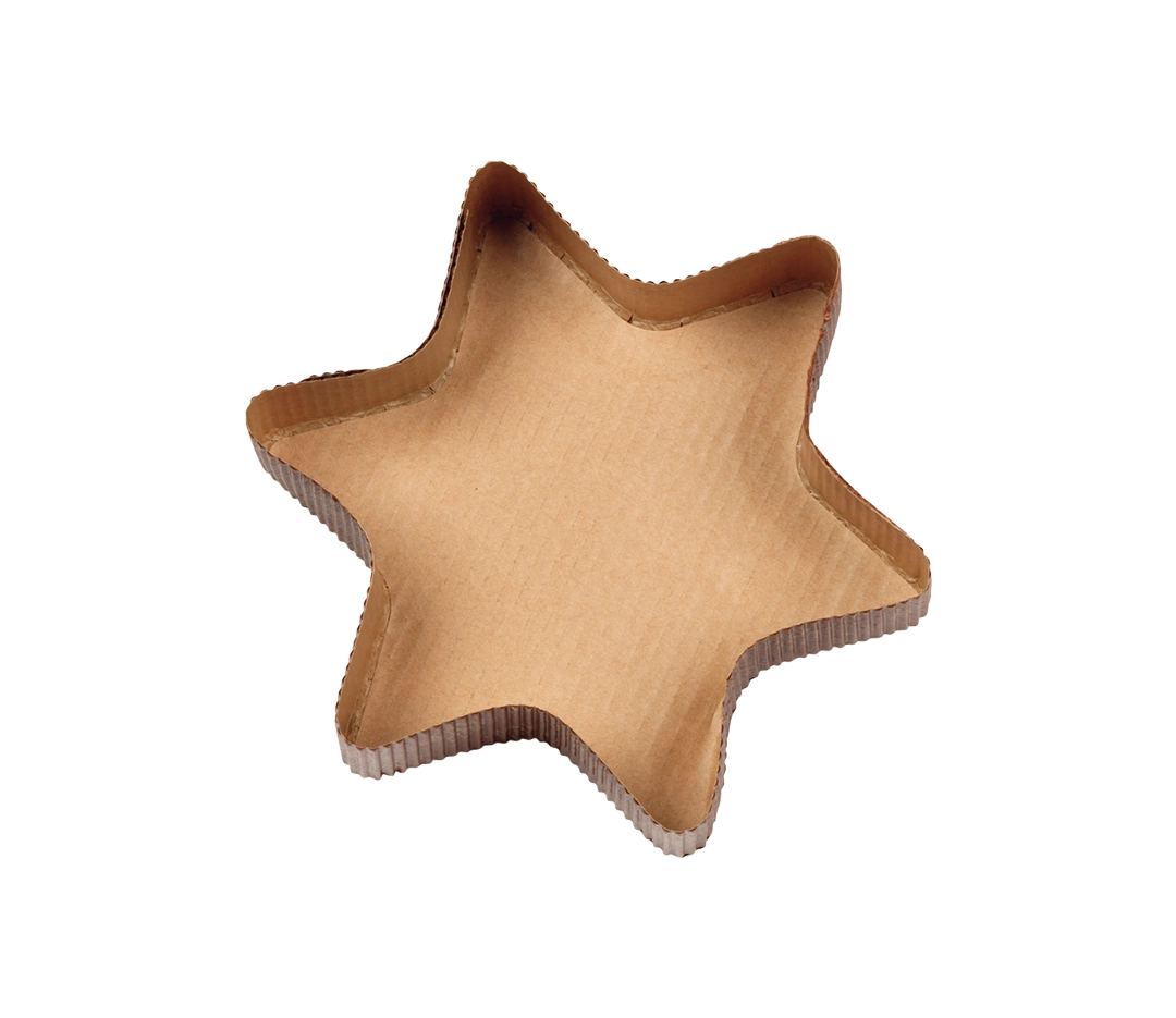 Moule papier étoile 125 x 80 x 35 mm | Nordia - L'unité