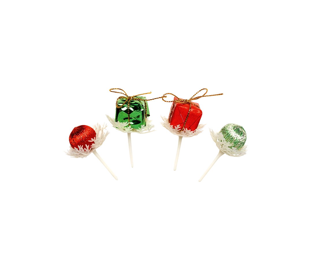 Fantaisies de Noël 20 x 25 mm | Nordia - 48 pièces