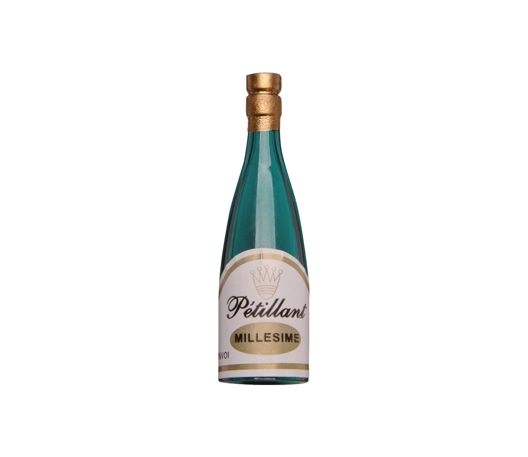 Bouteille de pétillant sujet 55 mm | Nordia - 60 pièces