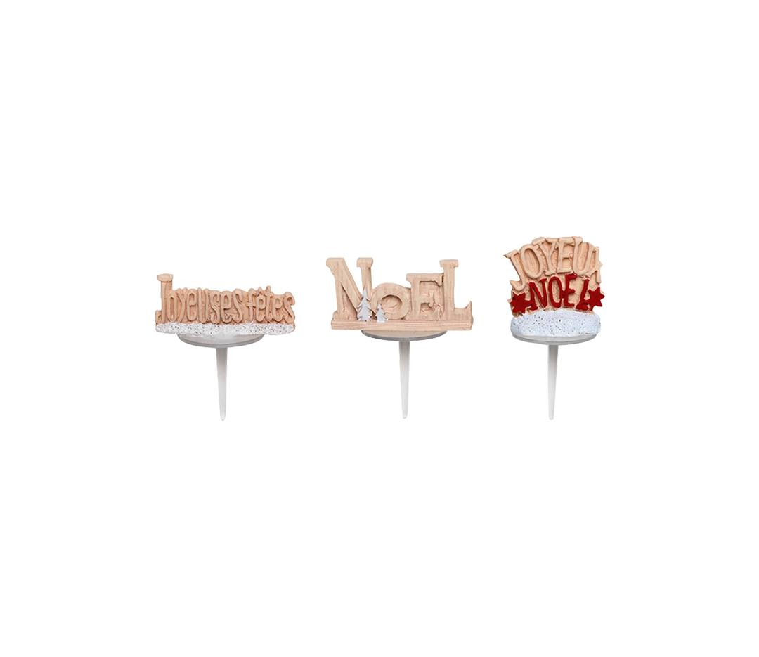 Banderoles de fêtes 30 mm | Nordia - 48 pièces