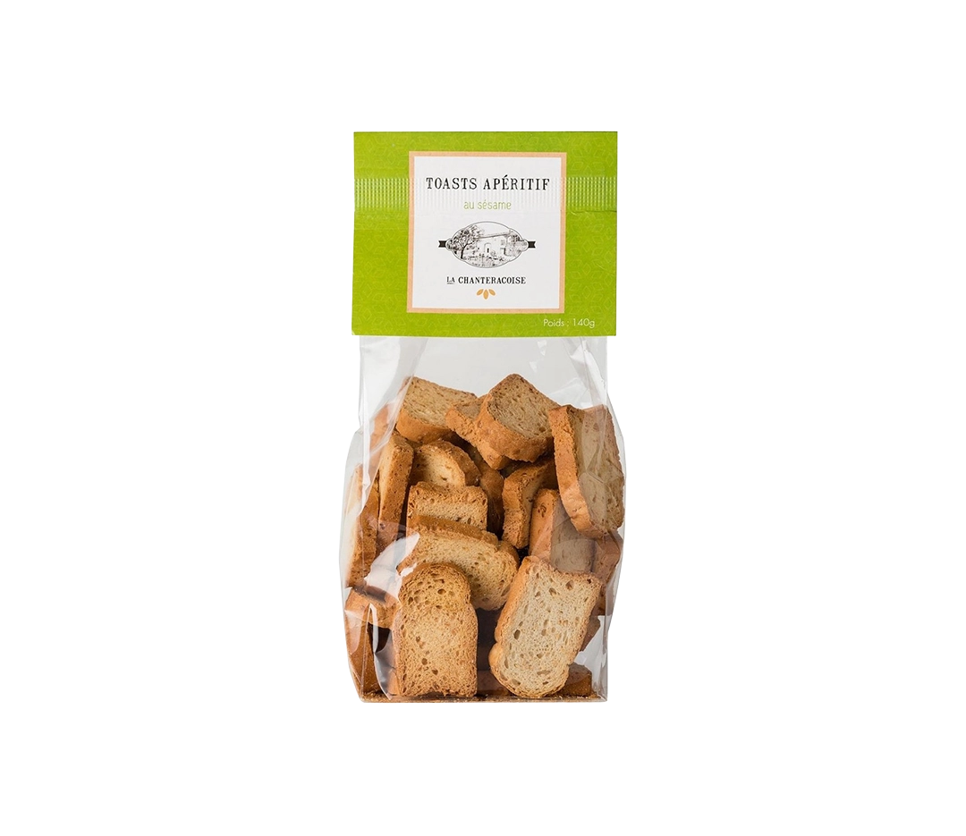 Toasts sésame | La Chanteracoise - 140 g