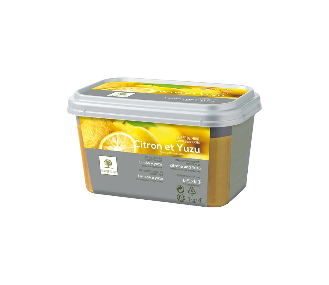 Purée citron yuzu surgelée | Ravifruit - 1 kg