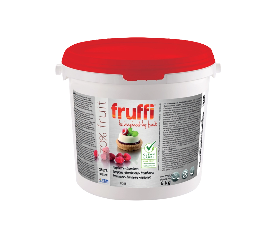 Fourrage framboise | Fruffi - Seau 6 kg