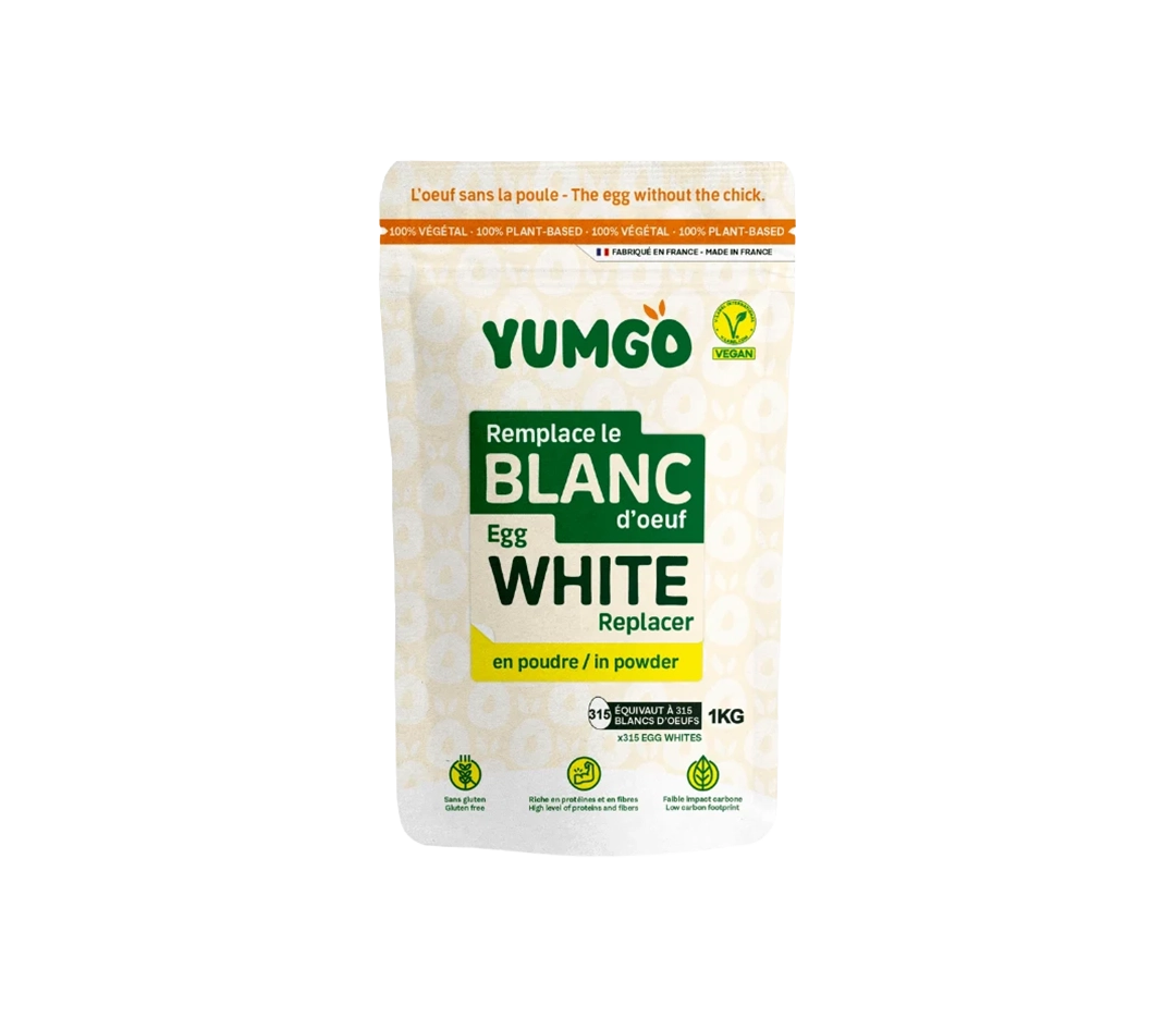 Blanc d'œuf poudre vegan | Yumgo - 1 kg