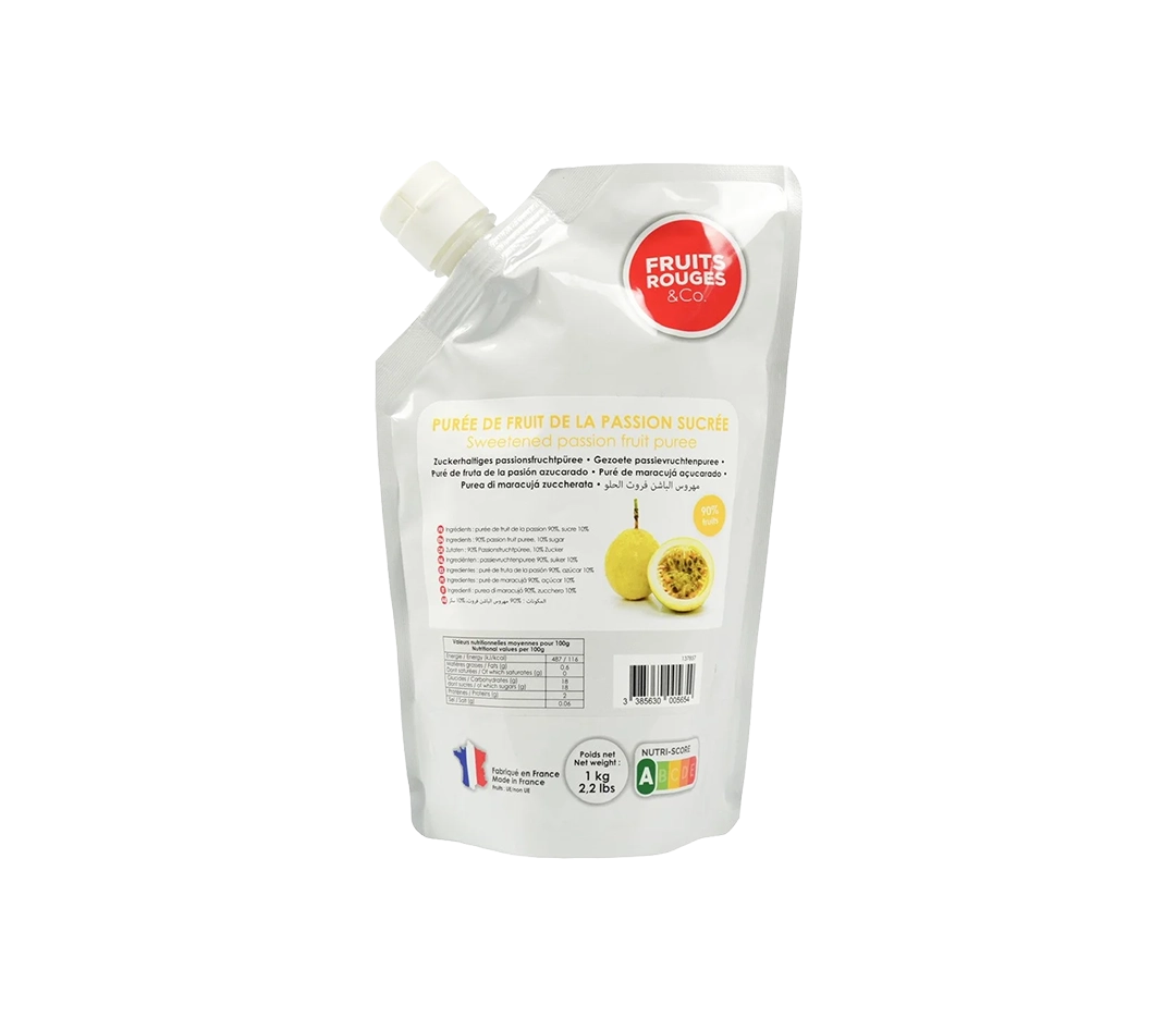 Purée fruit de la passion 90% | Fruits Rouges & Co - 1 kg