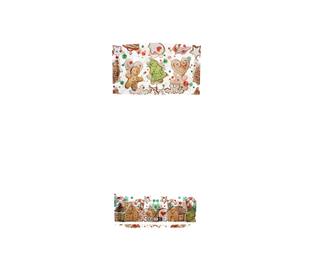 Sachet fond plat petit biscuit 10 x 22 cm - 100 pièces