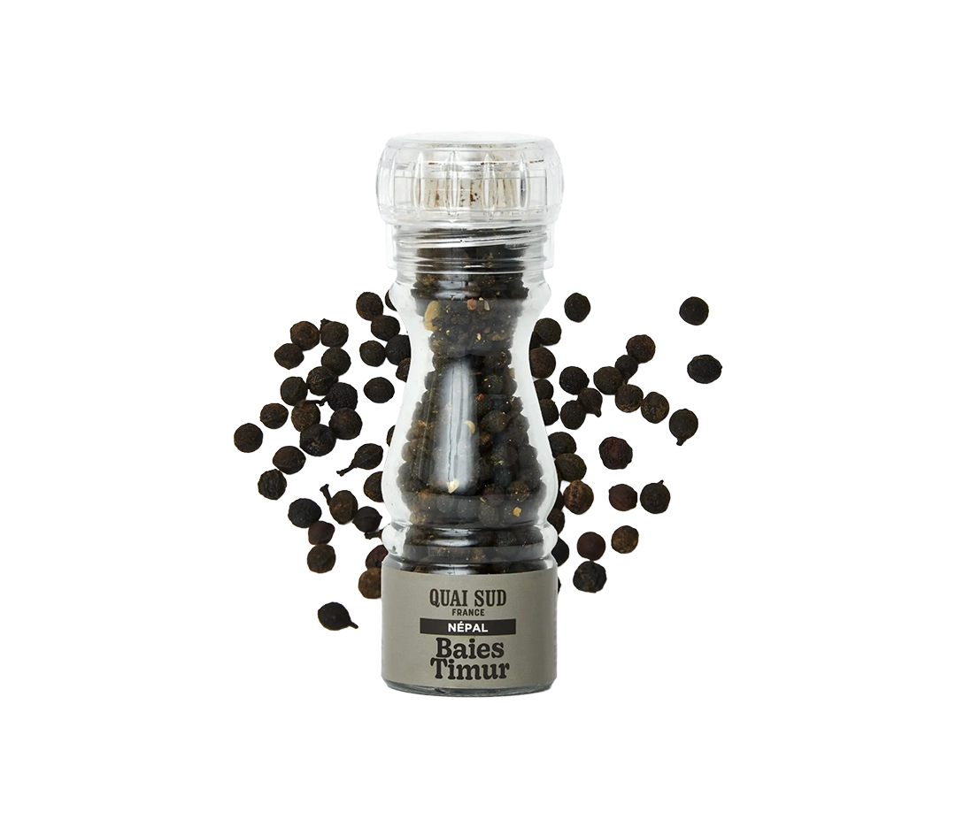 Moulin poivre baies Timur Népal | QUAI SUD - 50 g