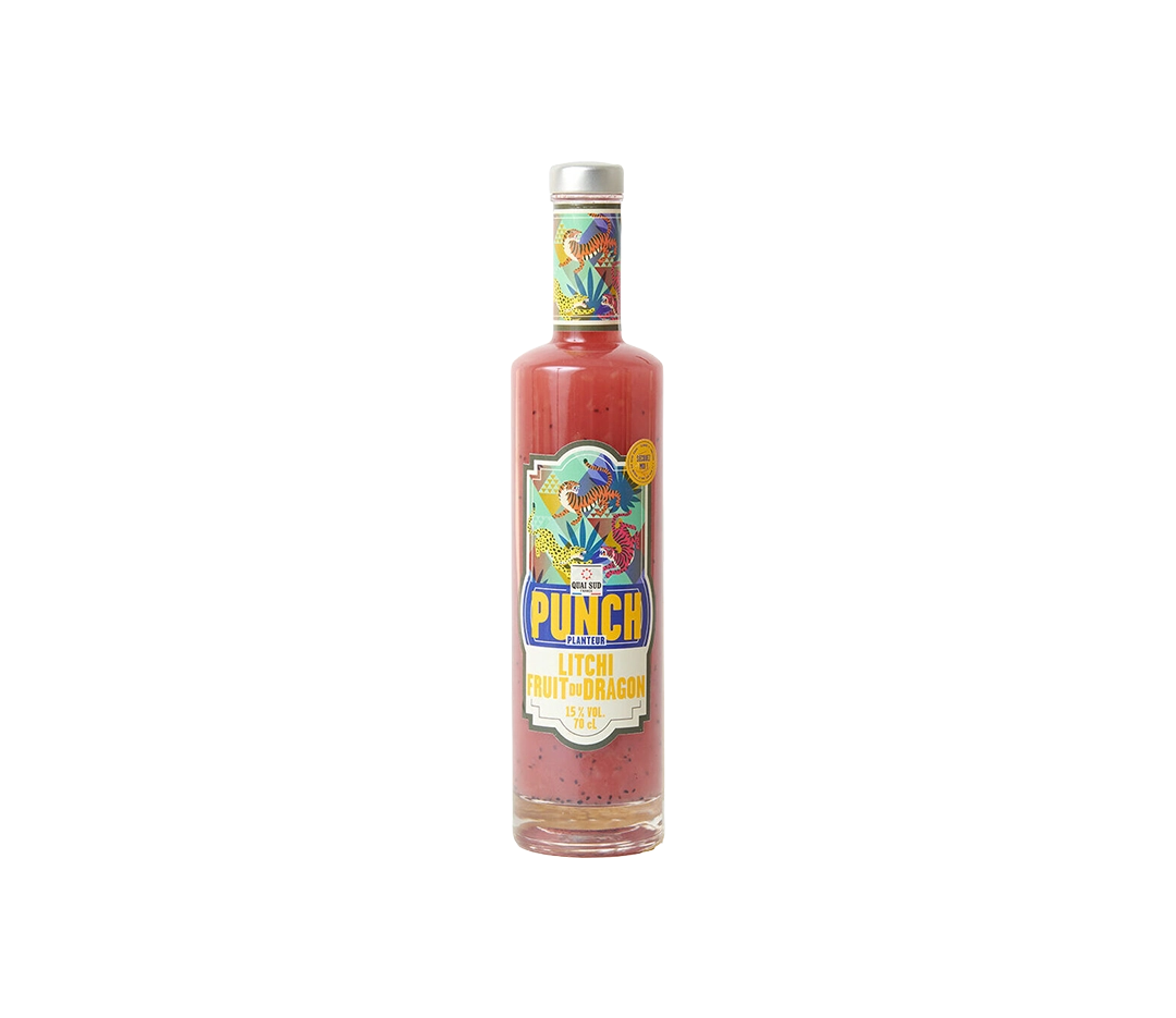 Planteur litchi - fruit du dragon | QUAI SUD - 70 cl