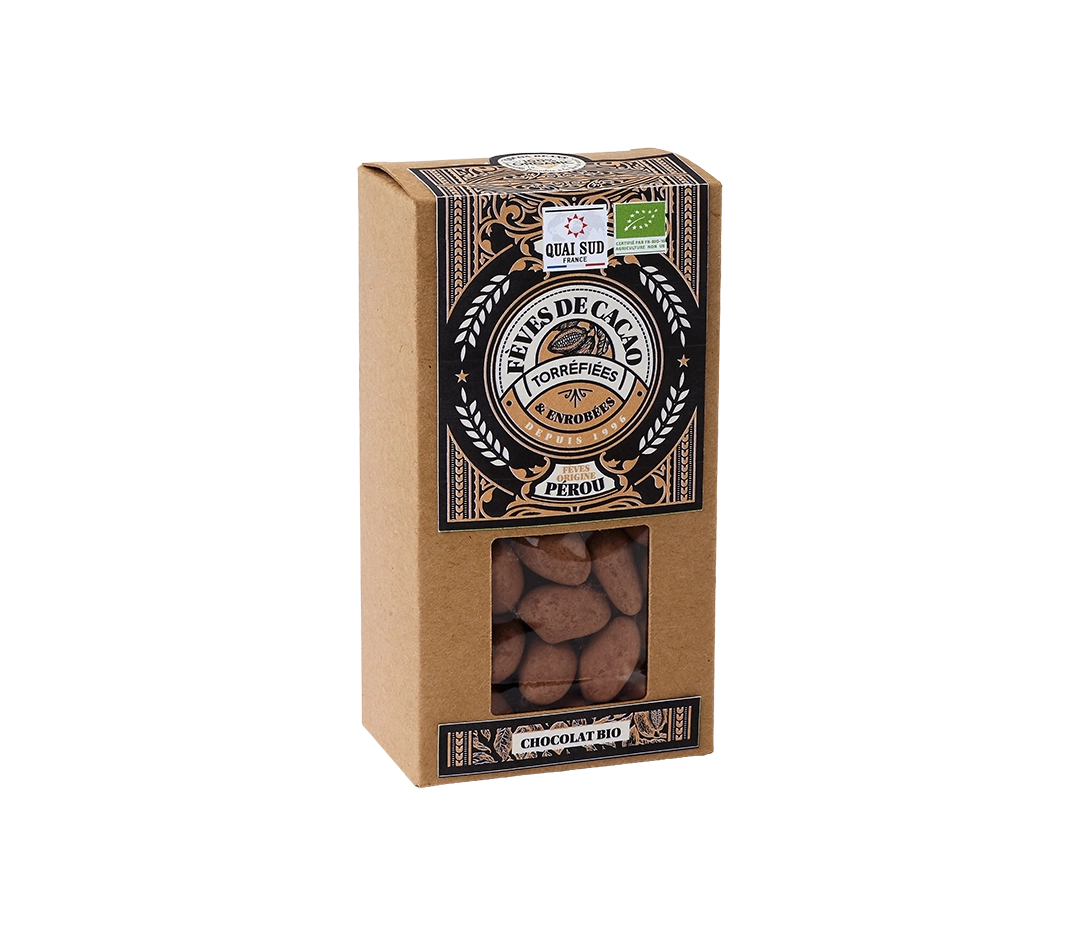 Fèves de cacao chocolat bio | QUAI SUD - 180 g