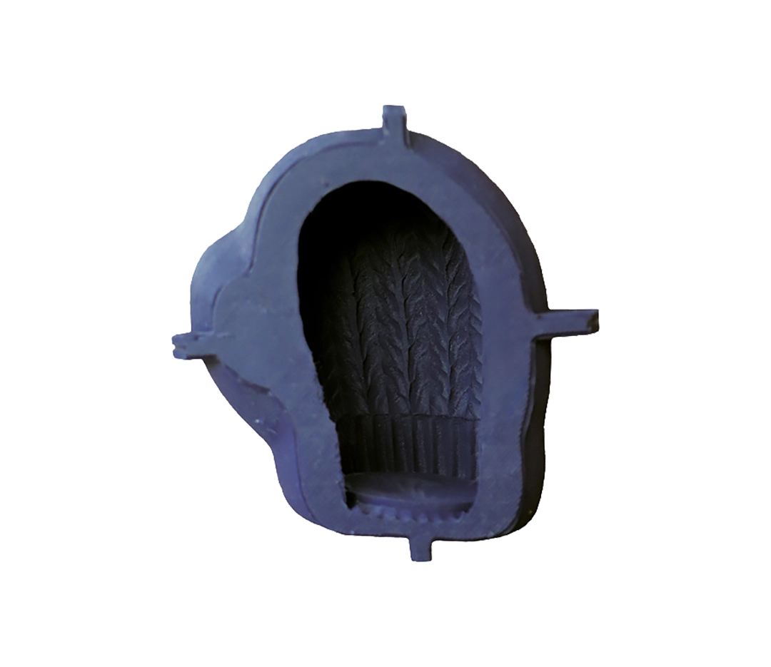 Moule silicone trompe l'œil individuel - moufle hiver | Déco Relief