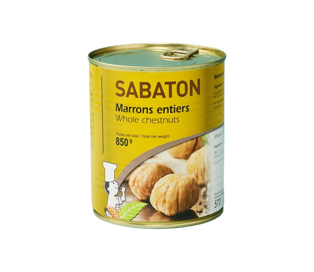 Marrons entiers 4/4 | SABATON - 570 g
