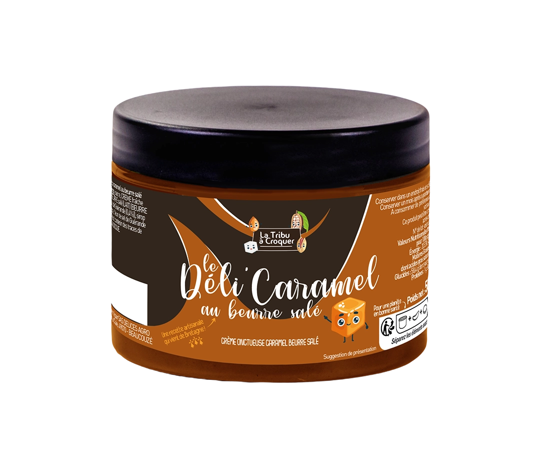 Deli caramel beurre salé | La Tribu à Croquer - 200 g