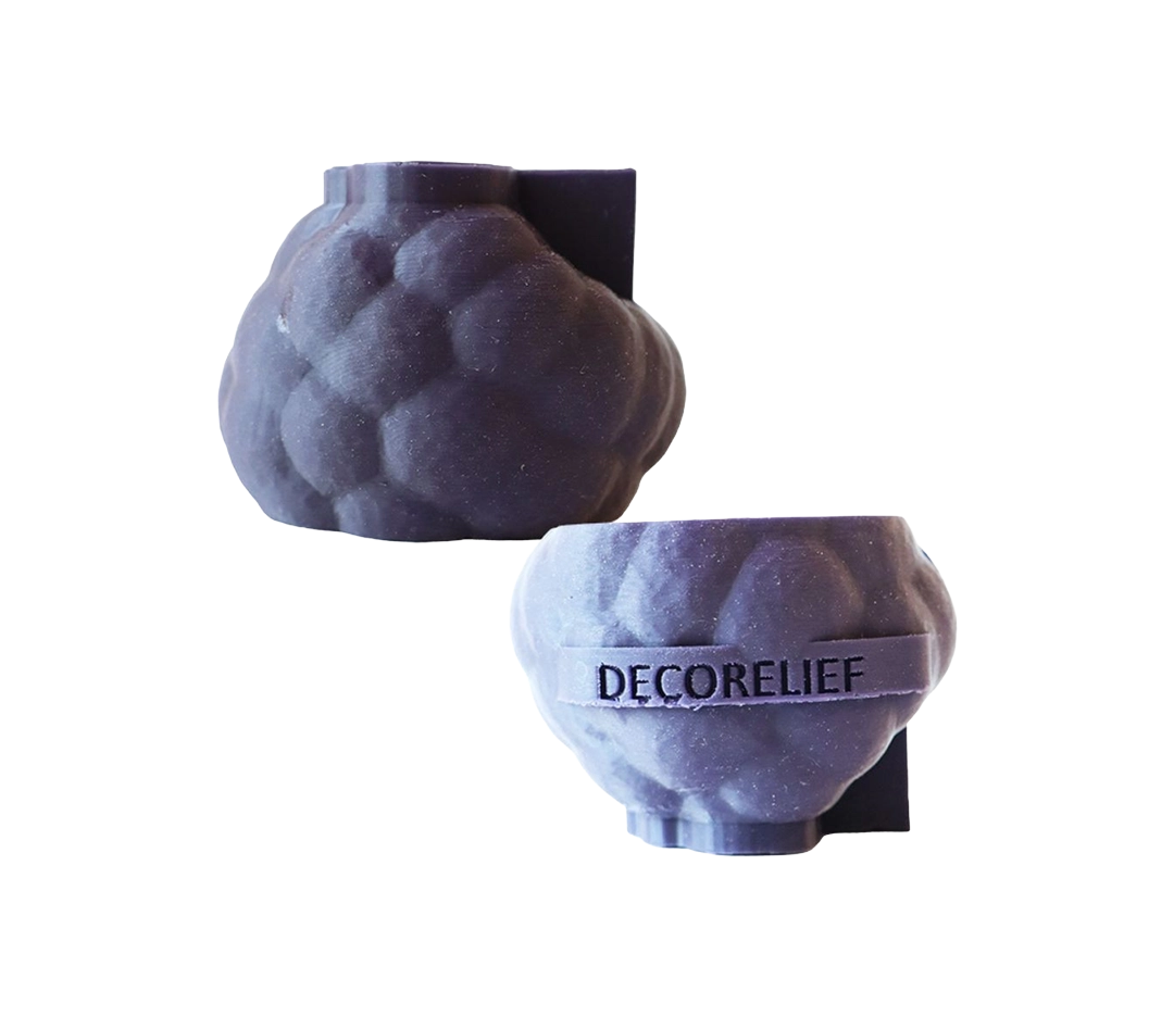 Moule silicone trompe l'œil individuel Framboise | Déco Relief - 125 ml
