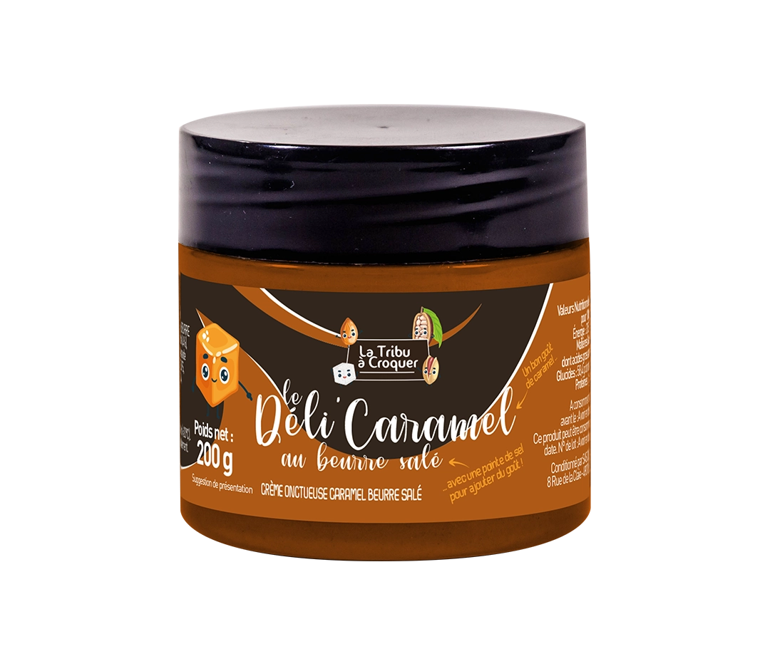 Deli caramel beurre salé | La Tribu à Croquer - 200 g