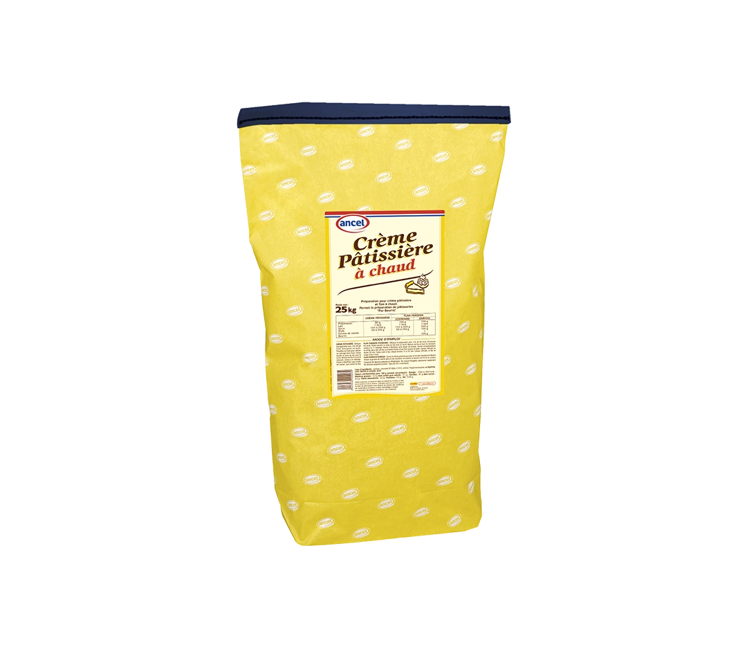 Crème pâtissière à chaud | ANCEL - 25 kg