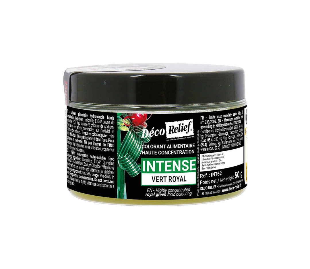 Colorant poudre vert royal - 50g