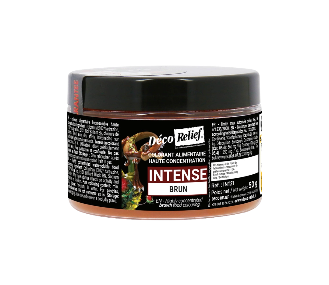 Colorant poudre brun - 50g