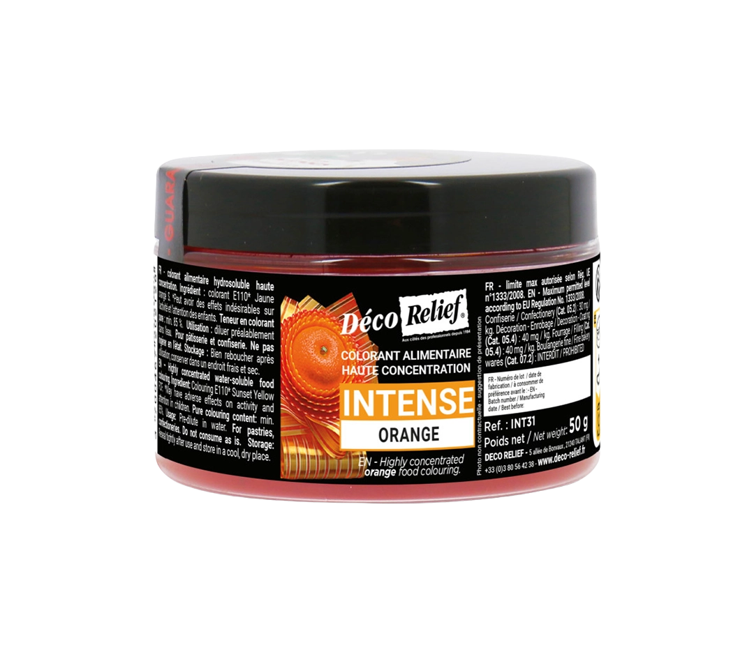 Colorant poudre orange - 50g