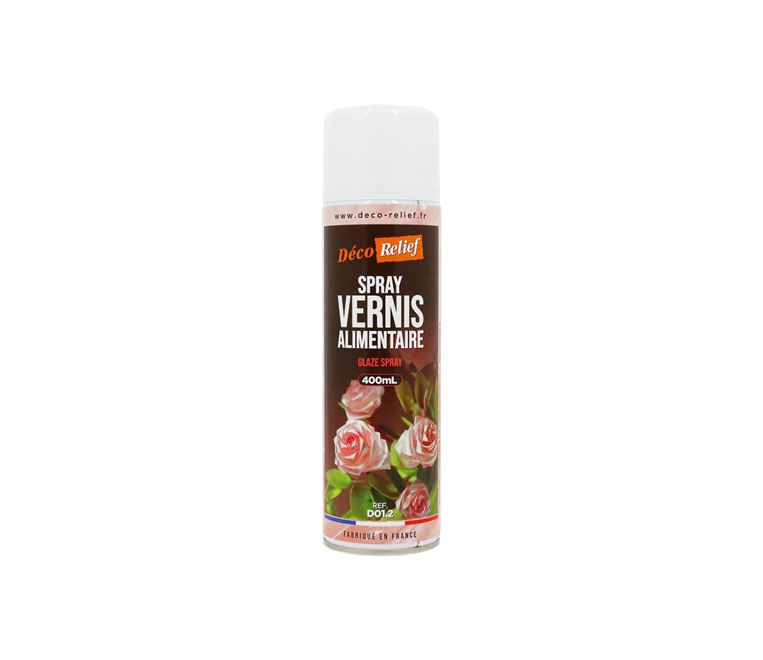 Vernis spray alimentaire - 650mL