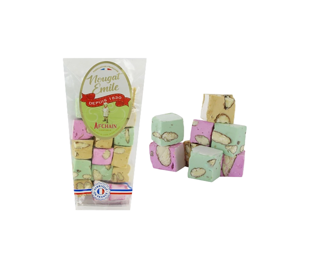 Nougat tendre panaché | AFCHAIN - 125 g