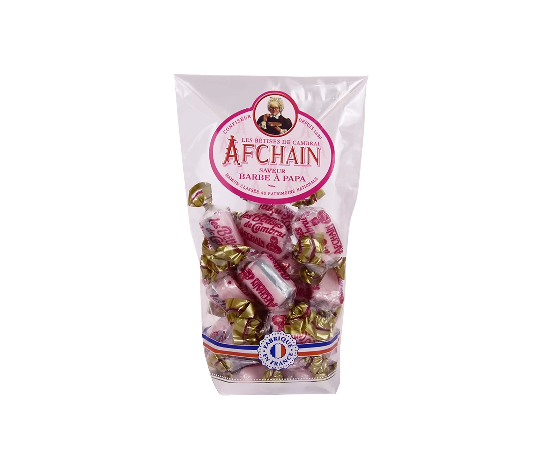 Bêtises de Cambrai barbe à papa | AFCHAIN - 125 g
