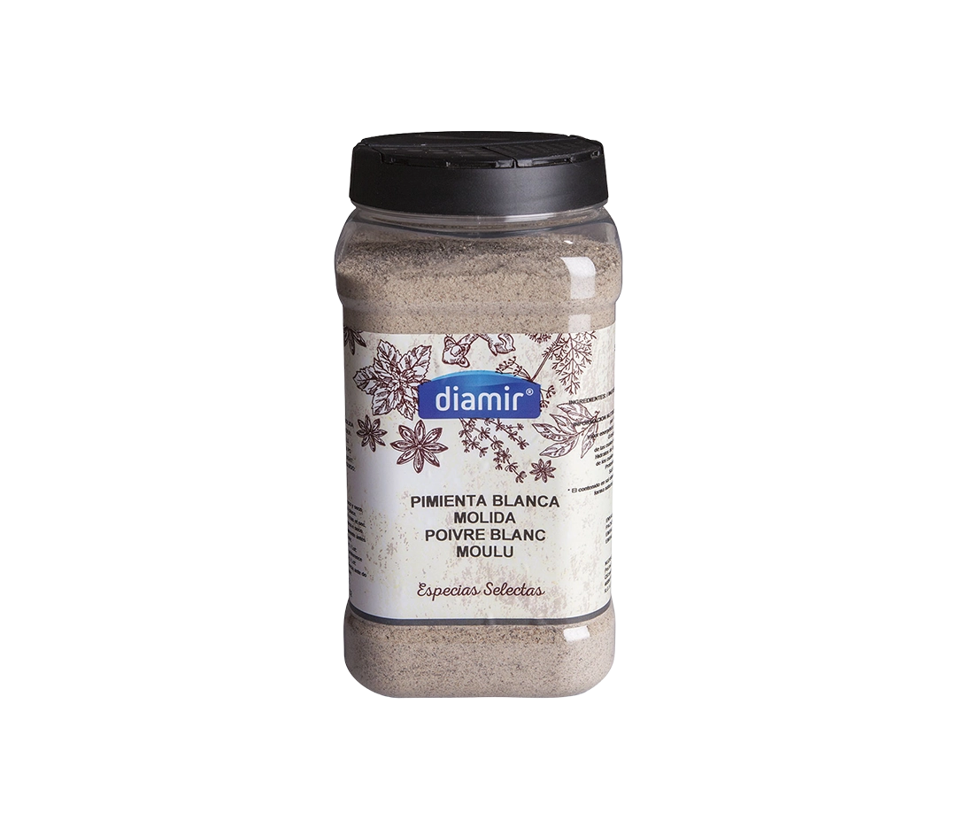 Poivre blanc moulu | Diamir - 810 g